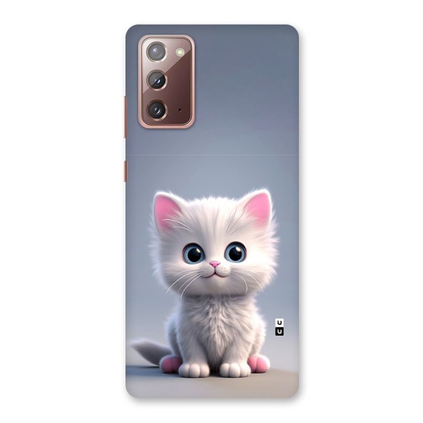 Cute Kitten Sitting Back Case for Galaxy Note 20