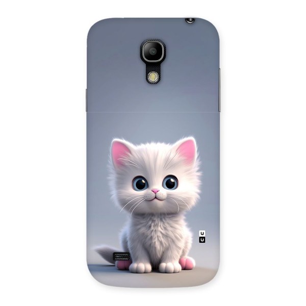 Cute Kitten Sitting Back Case for Galaxy S4 Mini
