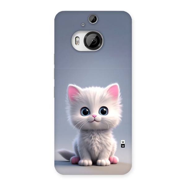 Cute Kitten Sitting Back Case for HTC One M9 Plus