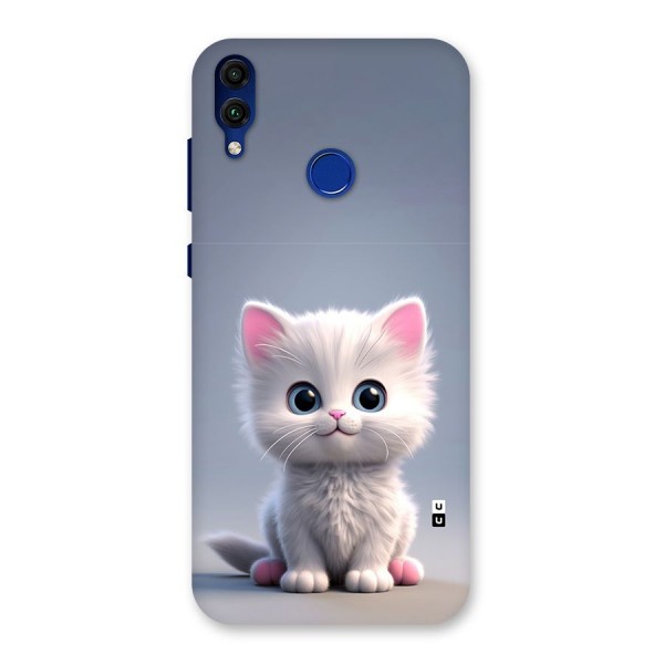 Cute Kitten Sitting Back Case for Honor 8C