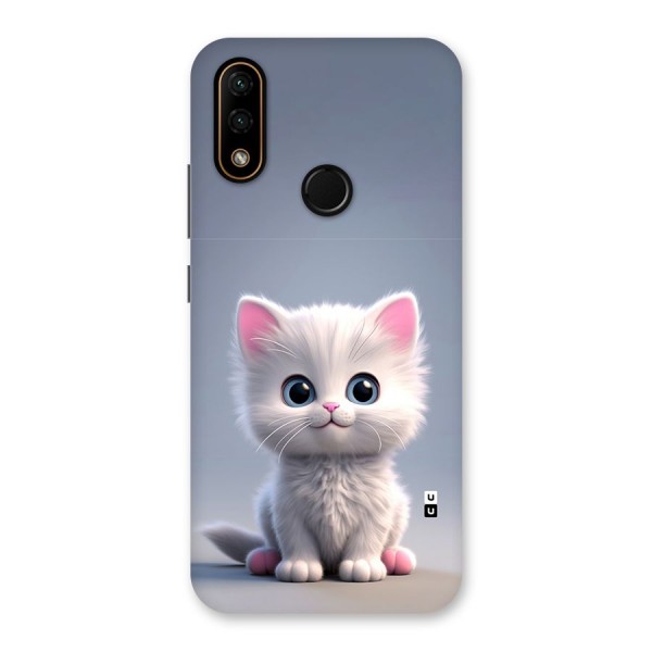 Cute Kitten Sitting Back Case for Lenovo A6 Note