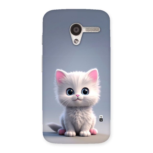 Cute Kitten Sitting Back Case for Moto X