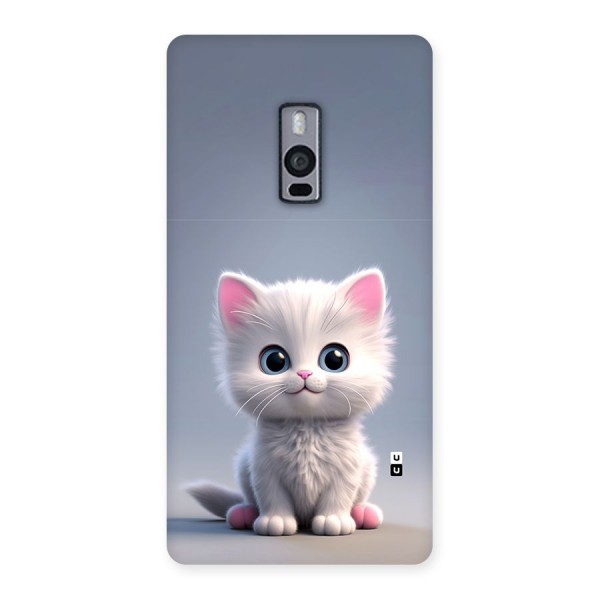 Cute Kitten Sitting Back Case for OnePlus 2