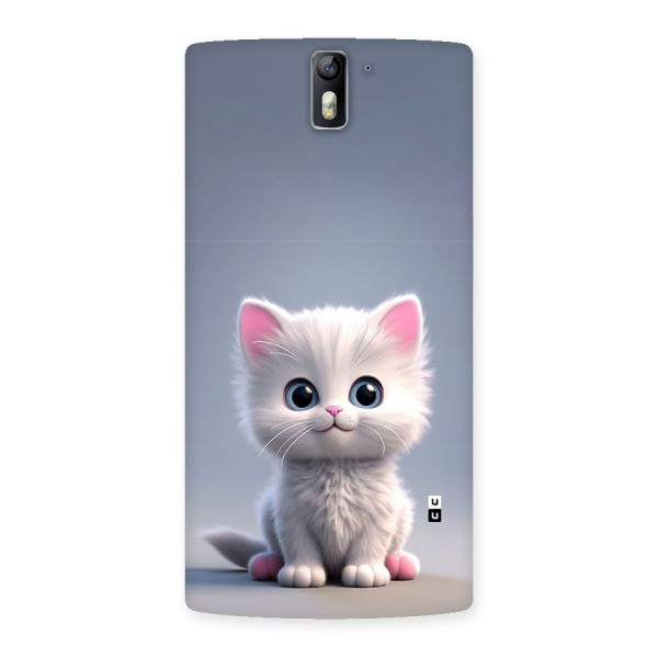 Cute Kitten Sitting Back Case for OnePlus One