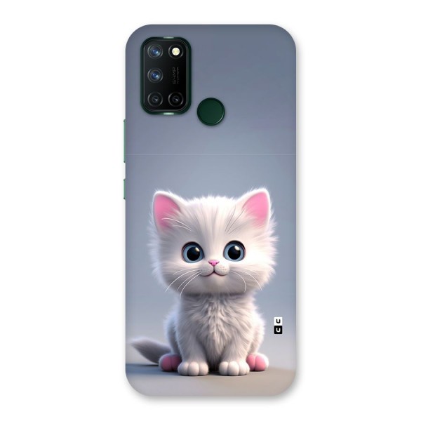 Cute Kitten Sitting Back Case for Realme C17