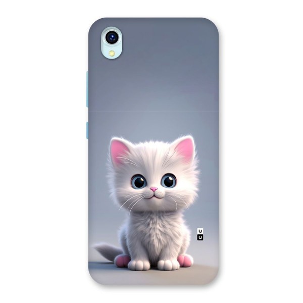 Cute Kitten Sitting Back Case for Vivo Y1s