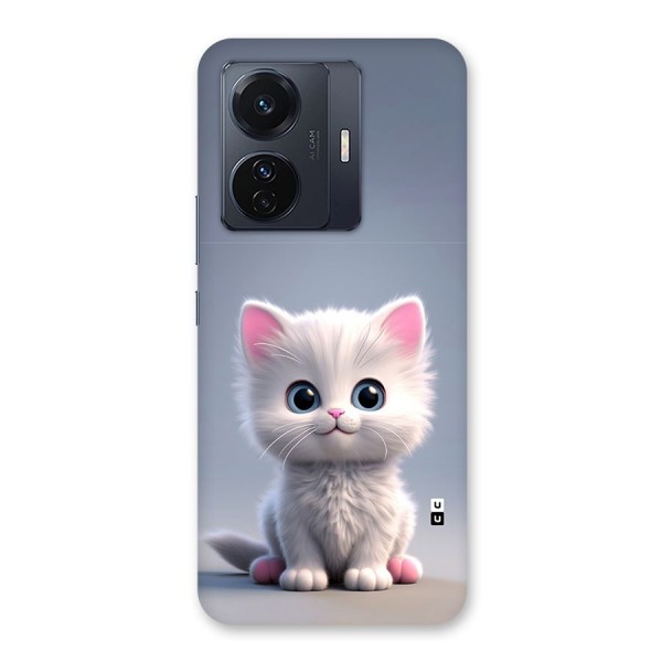 Cute Kitten Sitting Back Case for Vivo iQOO Z6 Pro