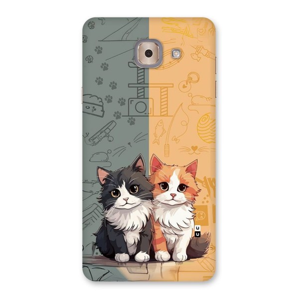 Cute Lovely Cats Back Case for Galaxy J7 Max