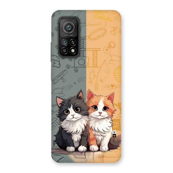 Cute Lovely Cats Back Case for Mi 10T 5G