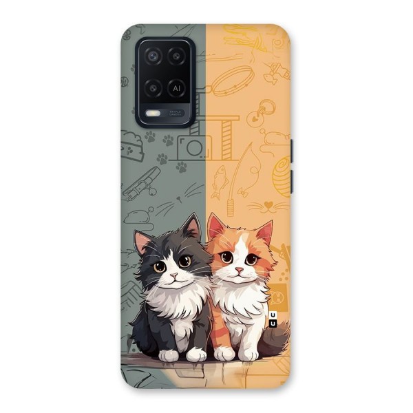 Cute Lovely Cats Back Case for Oppo A54