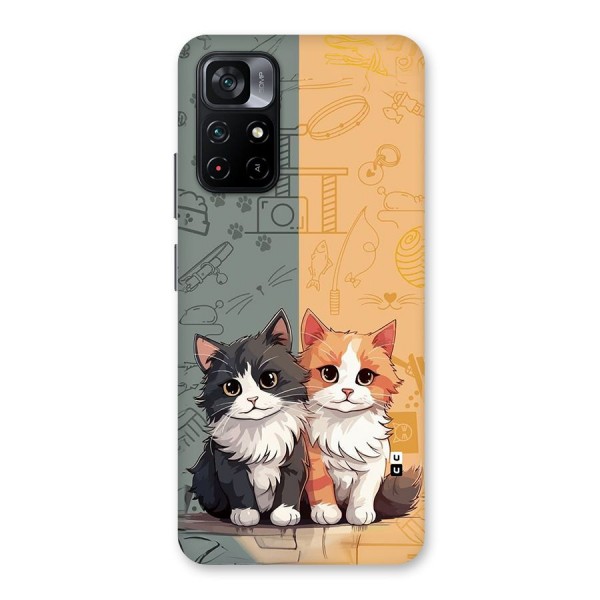 Cute Lovely Cats Back Case for Poco M4 Pro 5G