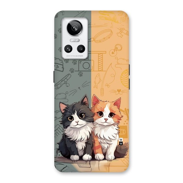 Cute Lovely Cats Back Case for Realme GT Neo 3