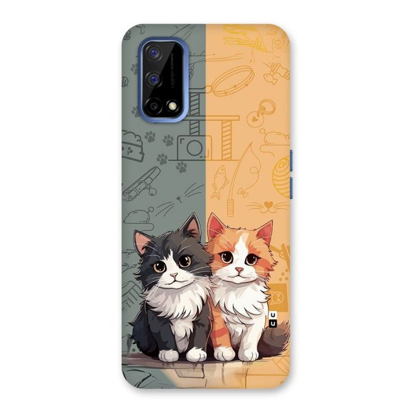 Cute Lovely Cats Back Case for Realme Narzo 30 Pro