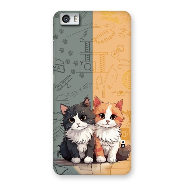 Cute Lovely Cats Back Case for Redmi Mi 5