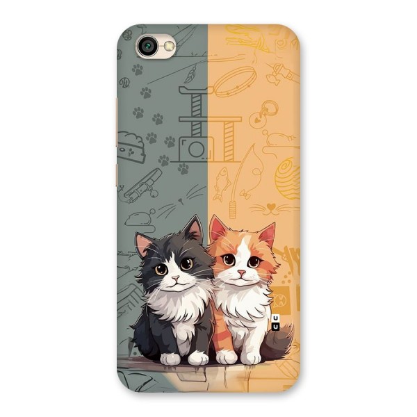 Cute Lovely Cats Back Case for Redmi Y1 Lite