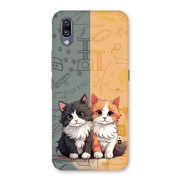 Cute Lovely Cats Back Case for Vivo NEX