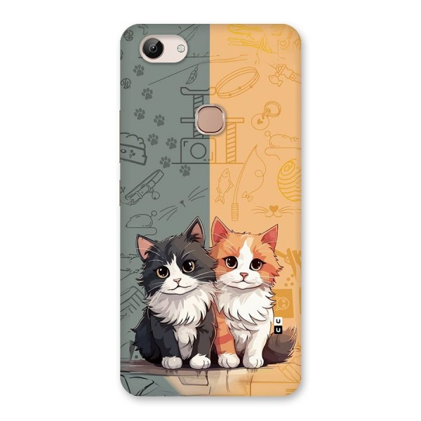 Cute Lovely Cats Back Case for Vivo Y83