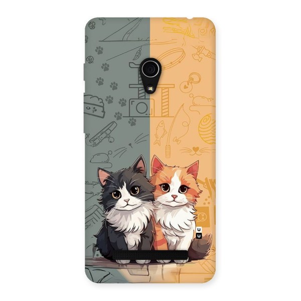 Cute Lovely Cats Back Case for Zenfone 5