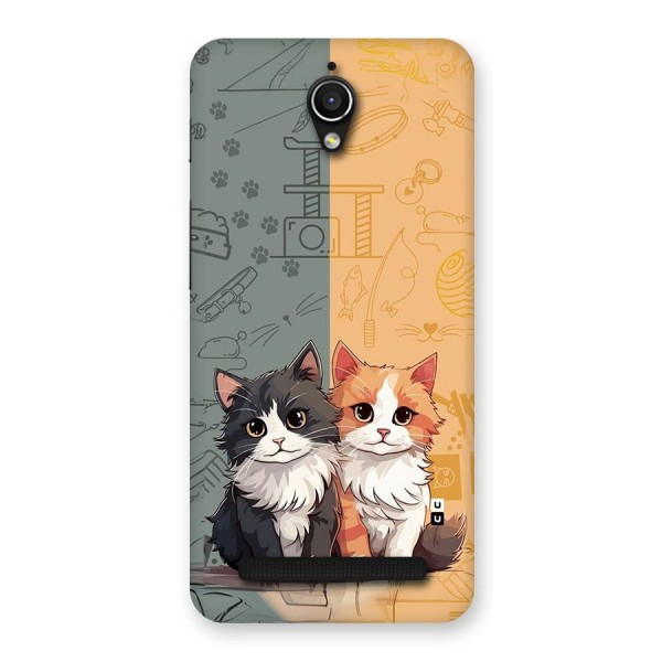 Cute Lovely Cats Back Case for Zenfone Go