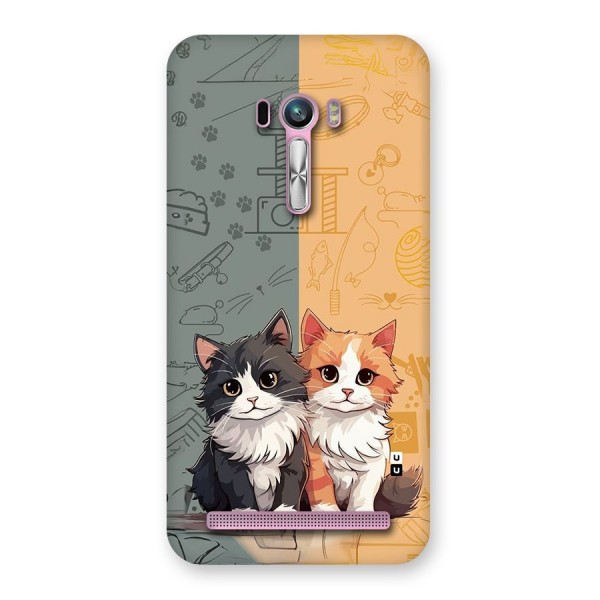 Cute Lovely Cats Back Case for Zenfone Selfie