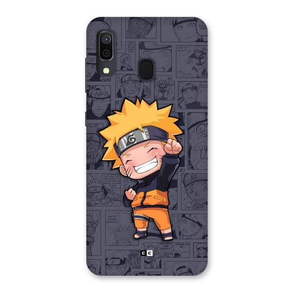 Cute Naruto Uzumaki Back Case for Galaxy A20