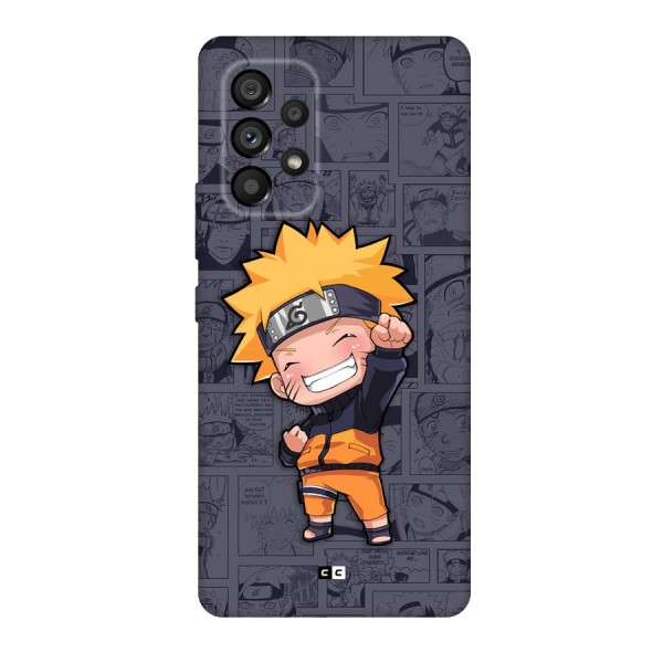 Cute Naruto Uzumaki Back Case for Galaxy A53 5G