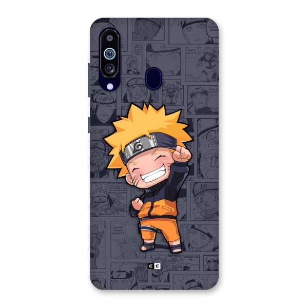 Cute Naruto Uzumaki Back Case for Galaxy A60