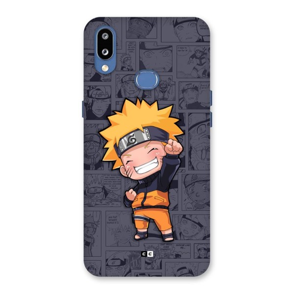 Cute Naruto Uzumaki Back Case for Galaxy M01s