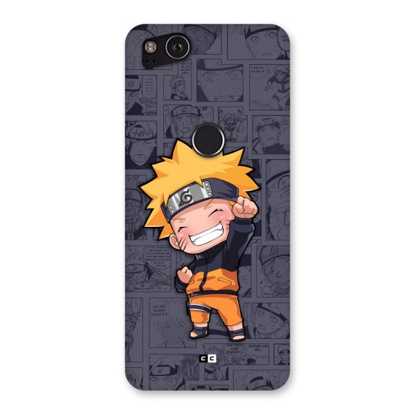 Cute Naruto Uzumaki Back Case for Google Pixel 2