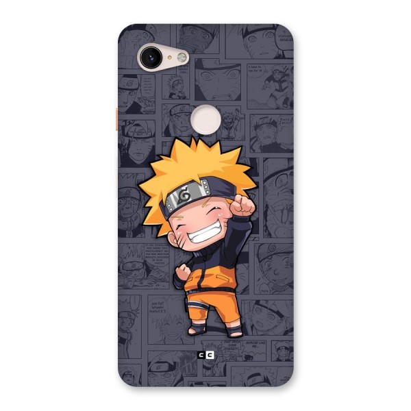 Cute Naruto Uzumaki Back Case for Google Pixel 3 XL