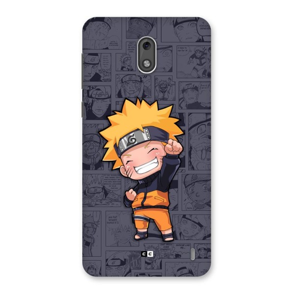 Cute Naruto Uzumaki Back Case for Nokia 2