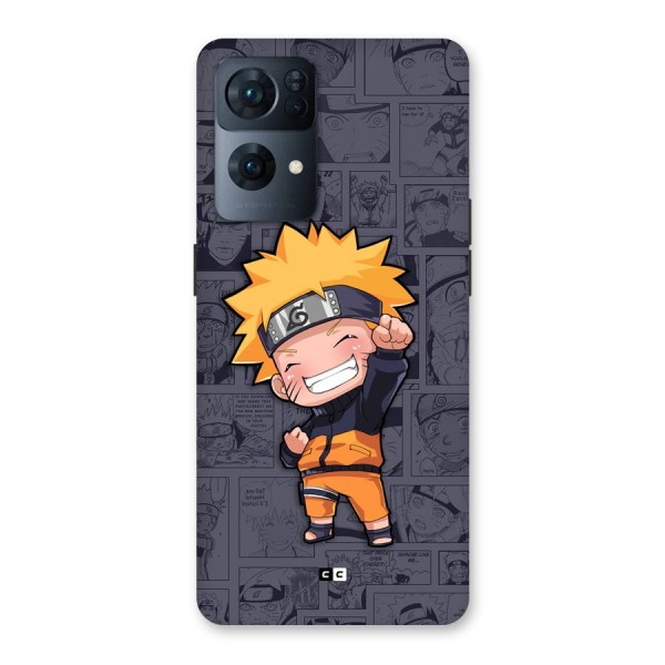 Cute Naruto Uzumaki Back Case for Oppo Reno7 Pro 5G