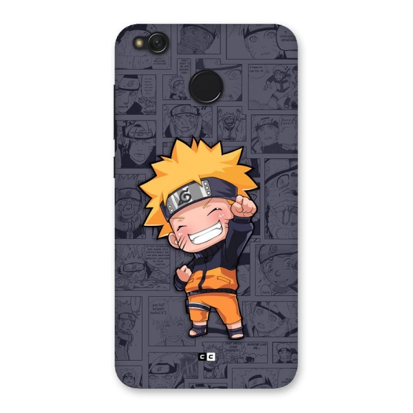 Cute Naruto Uzumaki Back Case for Redmi 4