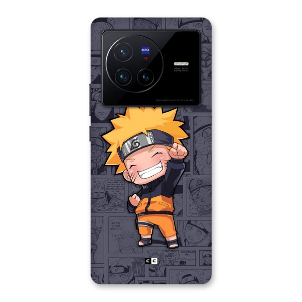 Cute Naruto Uzumaki Back Case for Vivo X80