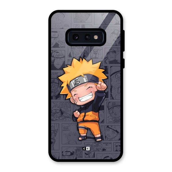 Cute Naruto Uzumaki Glass Back Case for Galaxy S10e