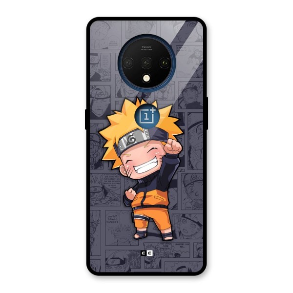 Cute Naruto Uzumaki Glass Back Case for OnePlus 7T