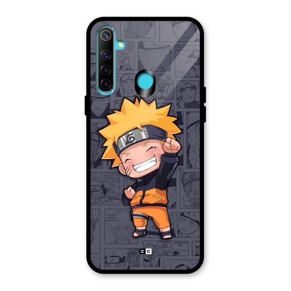 Cute Naruto Uzumaki Glass Back Case for Realme Narzo 10