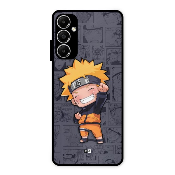 Cute Naruto Uzumaki Metal Back Case for Galaxy A05s