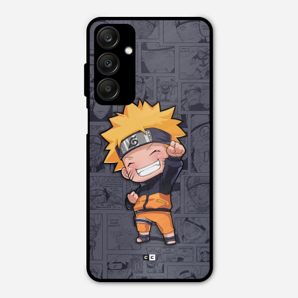 Cute Naruto Uzumaki Metal Back Case for Galaxy A25 5G