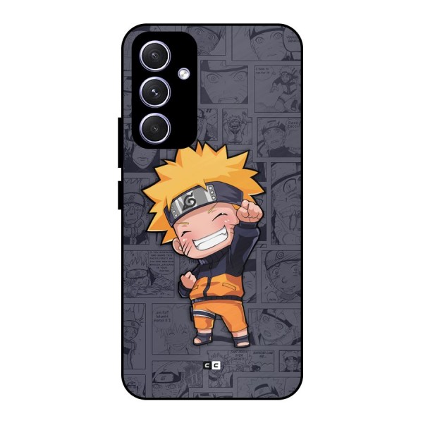 Cute Naruto Uzumaki Metal Back Case for Galaxy A54