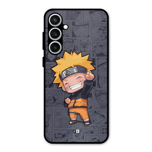 Cute Naruto Uzumaki Metal Back Case for Galaxy S23 FE