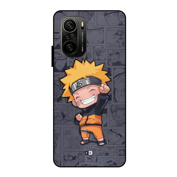 Cute Naruto Uzumaki Metal Back Case for Mi 11X Pro