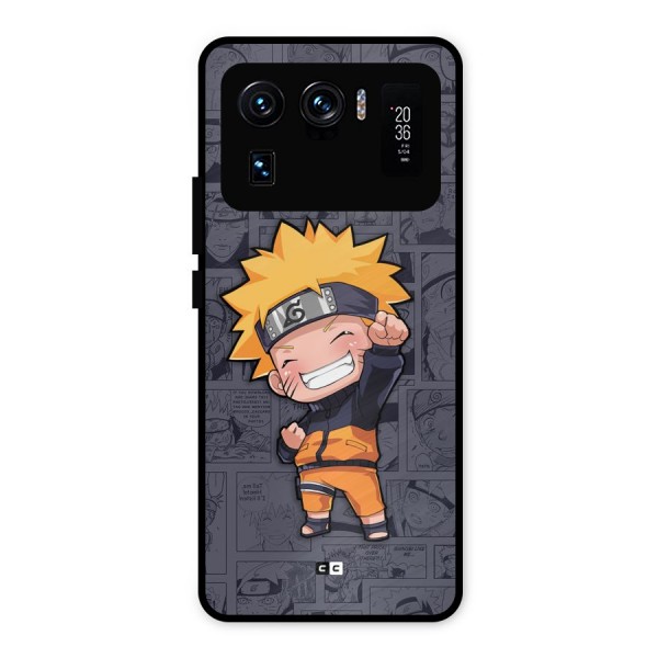 Cute Naruto Uzumaki Metal Back Case for Mi 11 Ultra