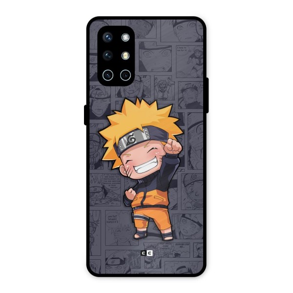 Cute Naruto Uzumaki Metal Back Case for OnePlus 9R