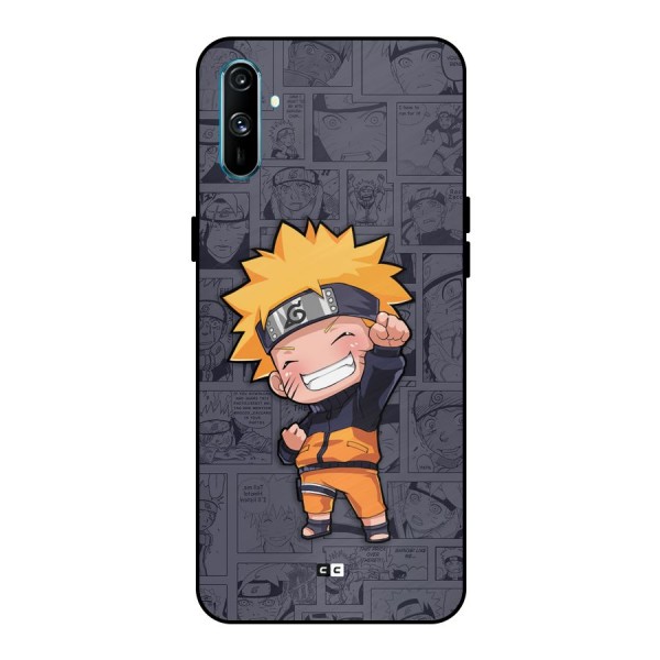 Cute Naruto Uzumaki Metal Back Case for Realme C3