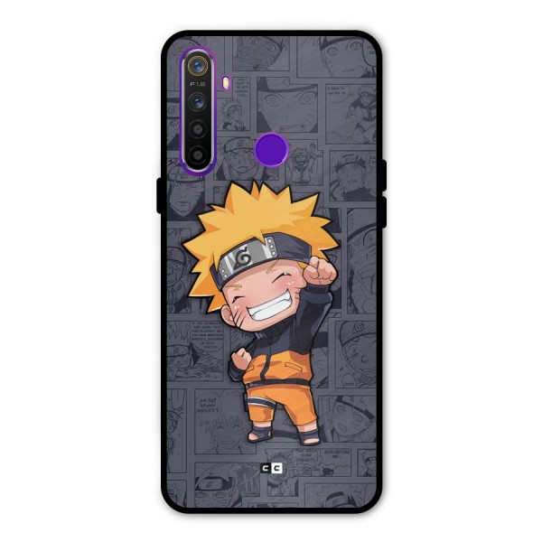 Cute Naruto Uzumaki Metal Back Case for Realme Narzo 10