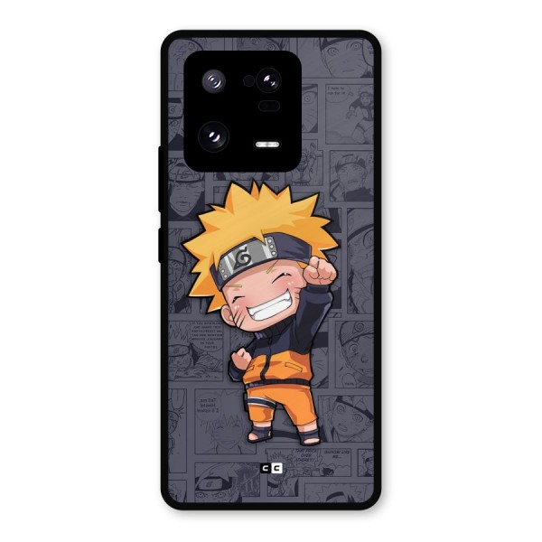 Cute Naruto Uzumaki Metal Back Case for Xiaomi 13 Pro