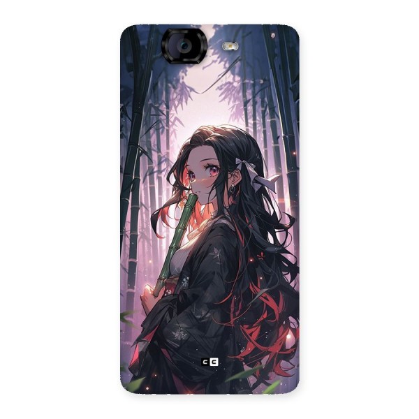 Cute Nezuko Back Case for Canvas Knight A350