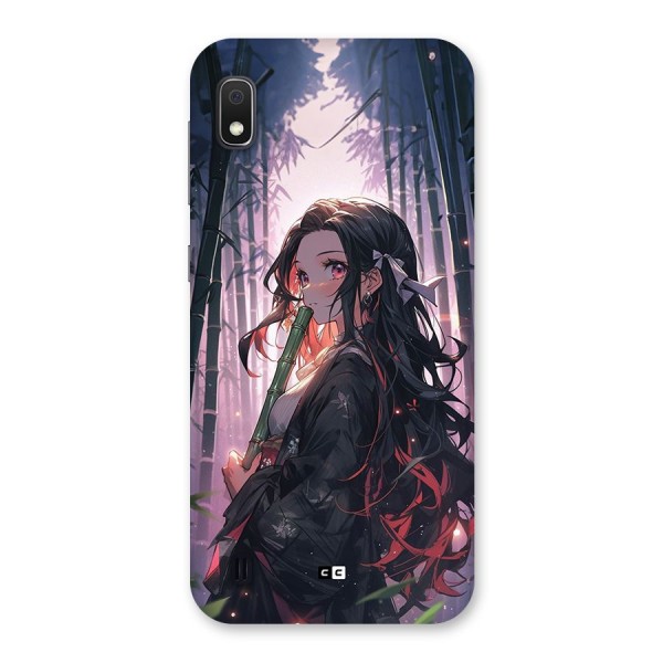 Cute Nezuko Back Case for Galaxy A10