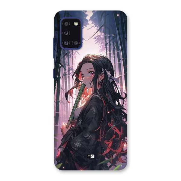 Cute Nezuko Back Case for Galaxy A31